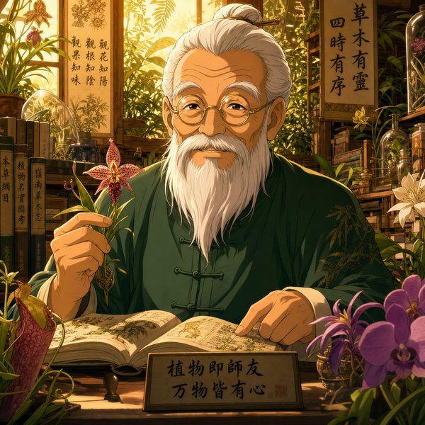 麻豆传媒植物专家陈德馨